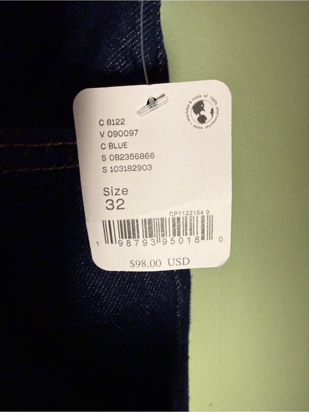 Free People Backstage Relaxed Cropped Jean NWT - Picture 6 of 15